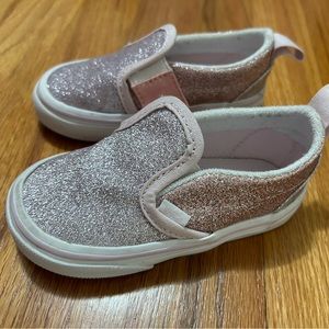 Pink Toddler girls size 6.5 VANS